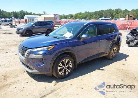 2021 Nissan Rogue Sv Fwd from USA, damaged, VIN 5N1AT3BA4MC818009